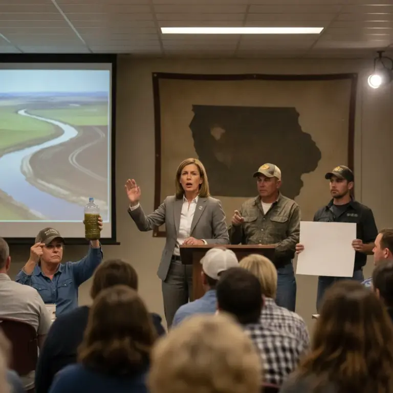 Poison in the Pipes: Iowa’s Health Crisis Becomes a Political Battleground