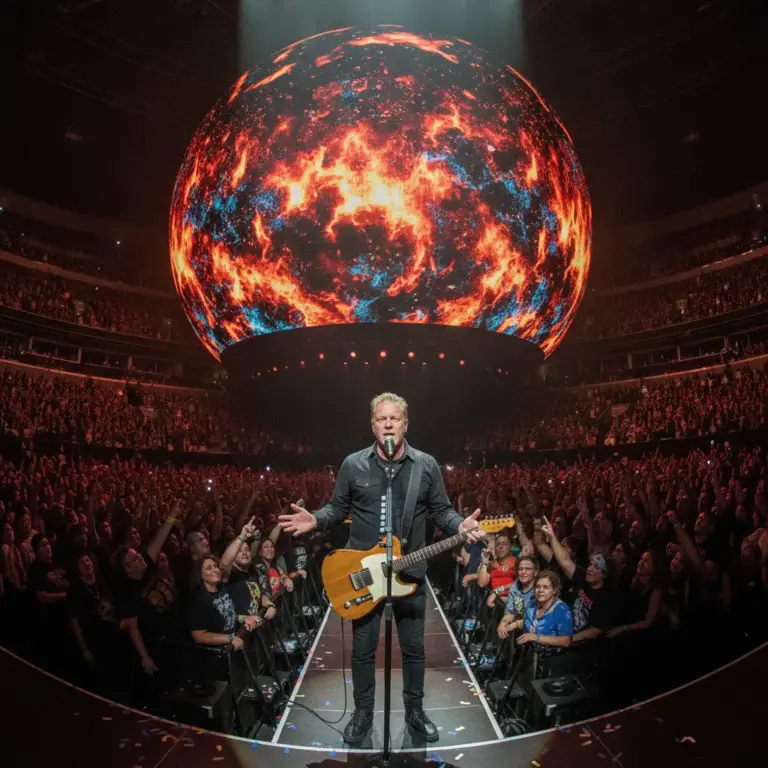 Heavy Metal Over Hard Politics as Metallica Claims Their Stage Is a Sanctuary