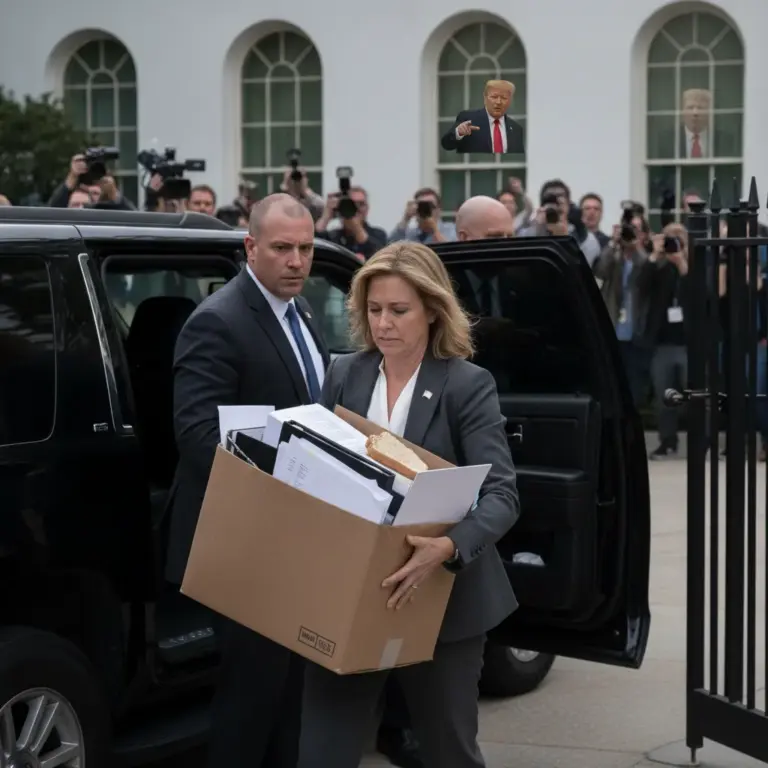 Five Day Flop Ends in Sudden Exit for Trump Press Secretary