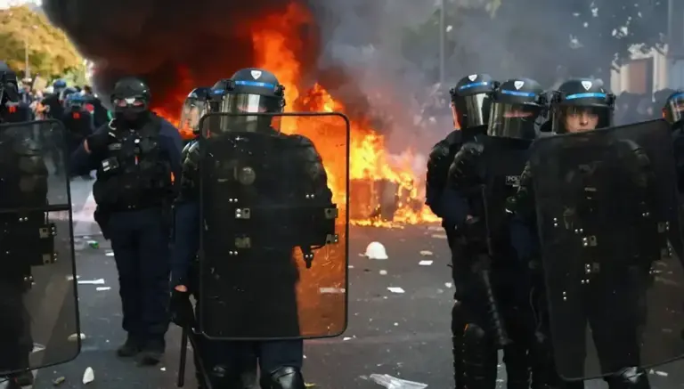 Macron Faces Fire at Home After Departing Amidst Nationwide Chaos