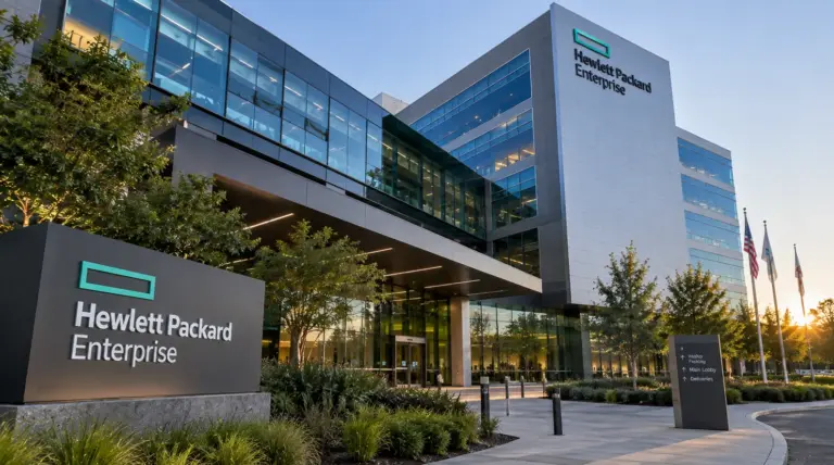 Why HPE stock hit a record high today?